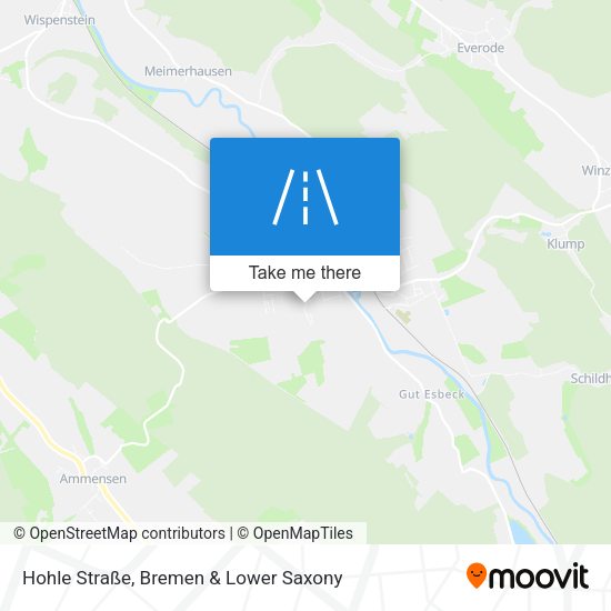 Hohle Straße map