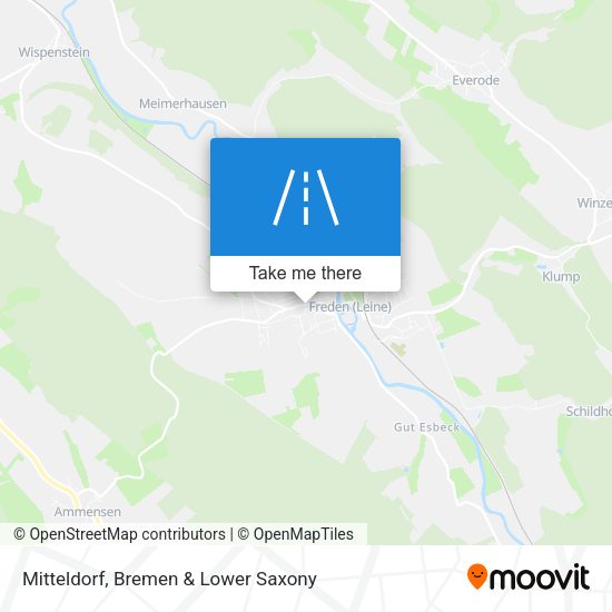 Mitteldorf map