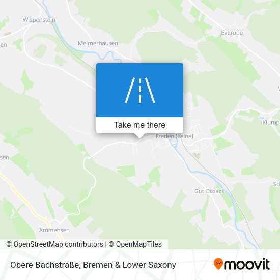Obere Bachstraße map