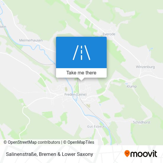 Salinenstraße map