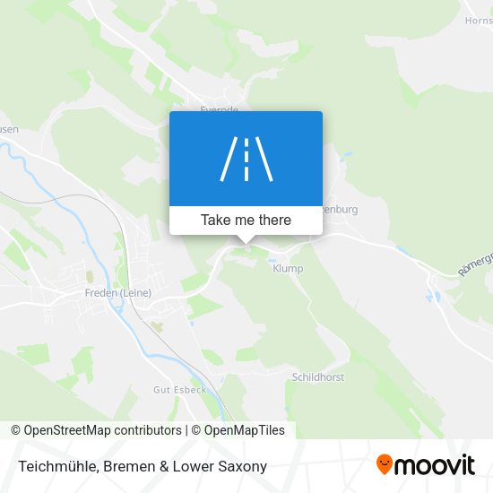 Teichmühle map