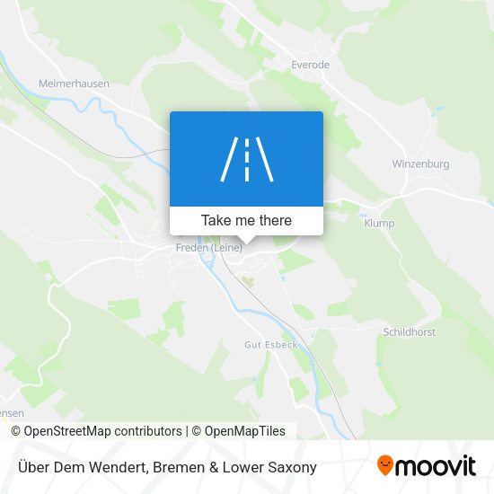 Über Dem Wendert map