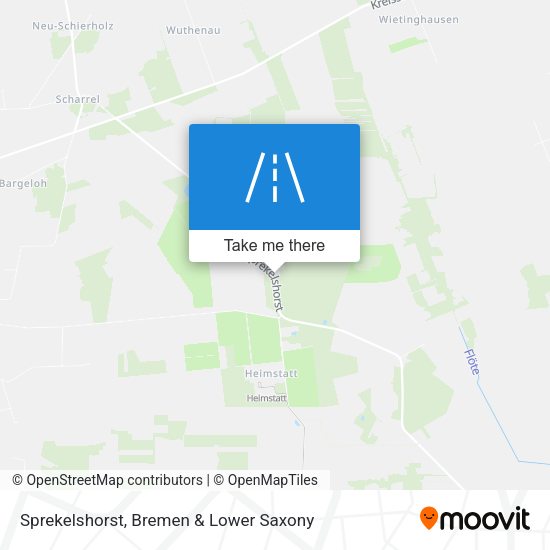 Sprekelshorst map