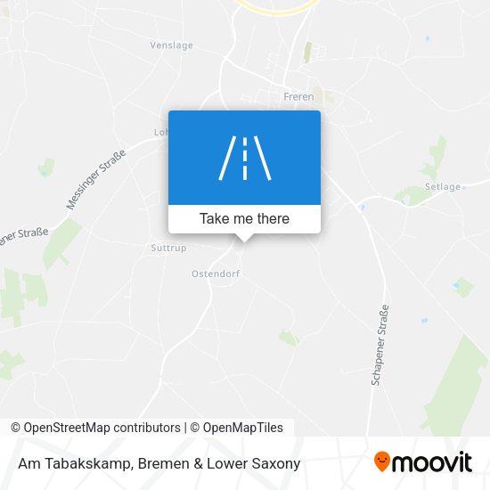 Am Tabakskamp map