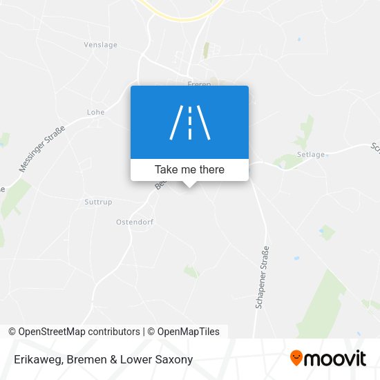 Erikaweg map