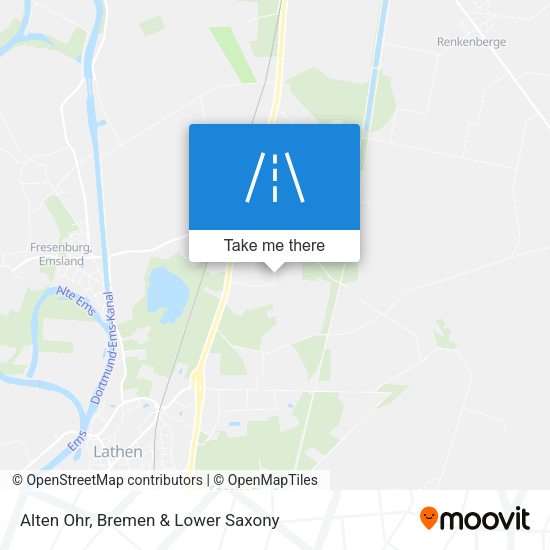 Alten Ohr map