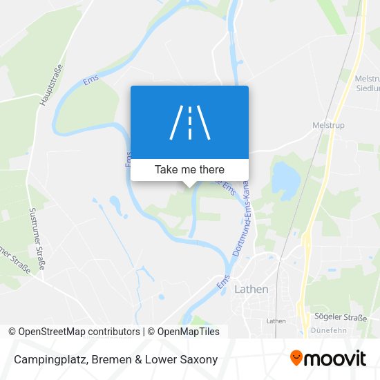 Campingplatz map