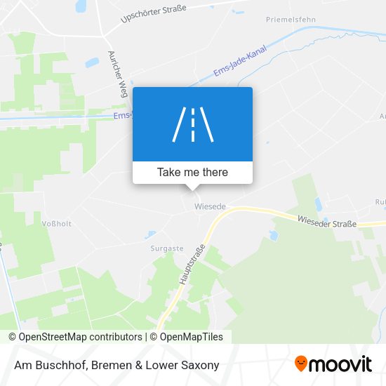 Am Buschhof map