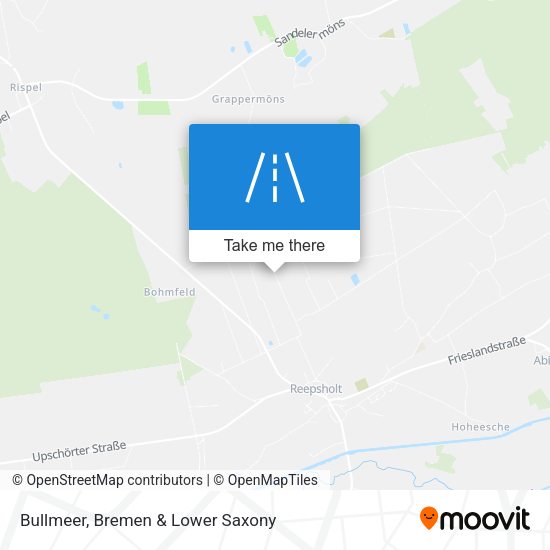 Bullmeer map