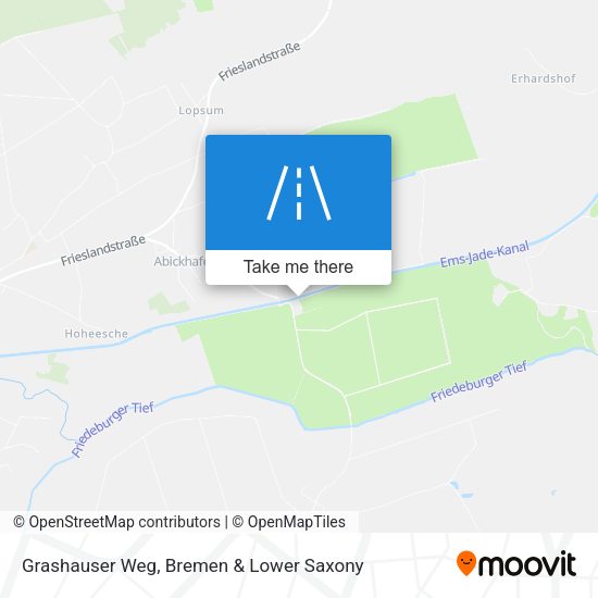 Grashauser Weg map