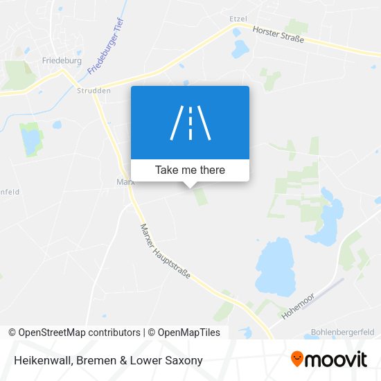 Heikenwall map