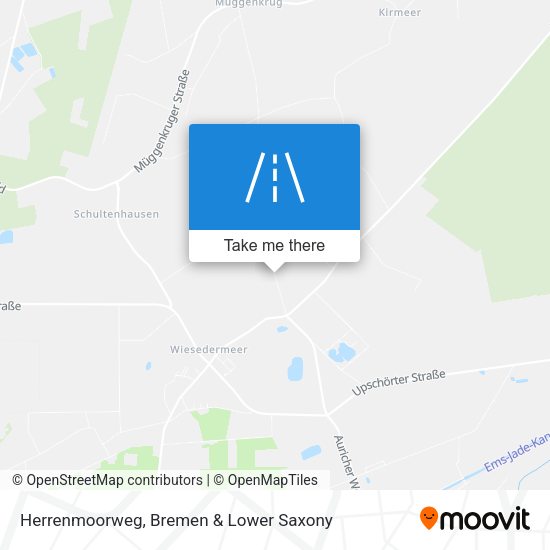 Herrenmoorweg map