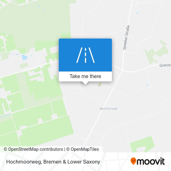 Hochmoorweg map