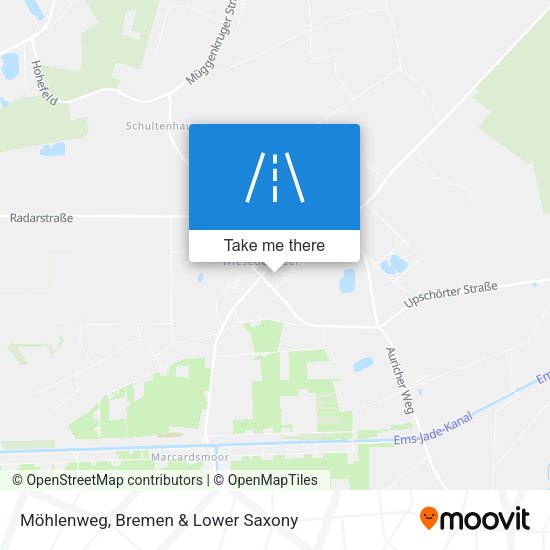 Möhlenweg map