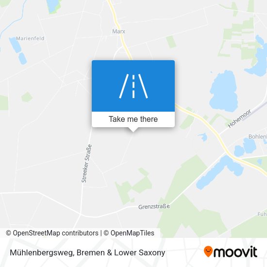 Mühlenbergsweg map