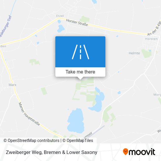 Zweiberger Weg map