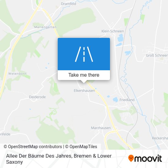 Allee Der Bäume Des Jahres map