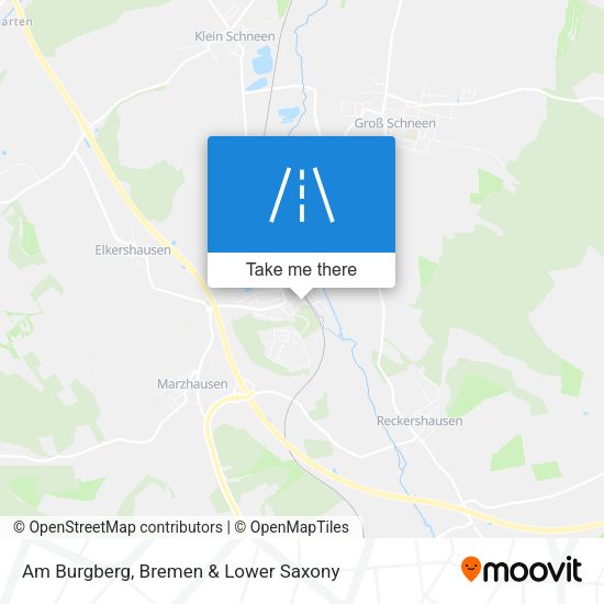 Am Burgberg map