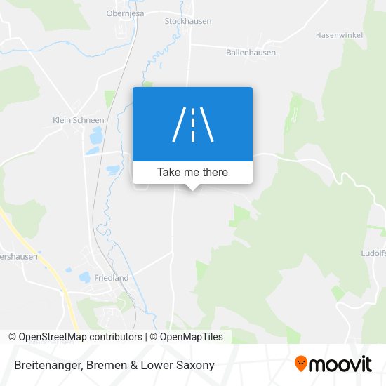Breitenanger map