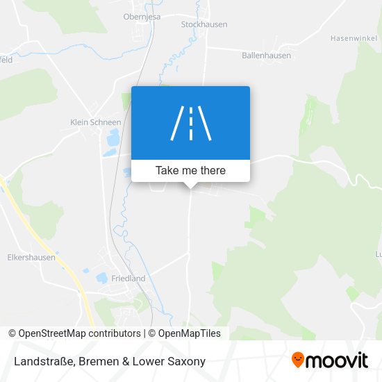 Landstraße map