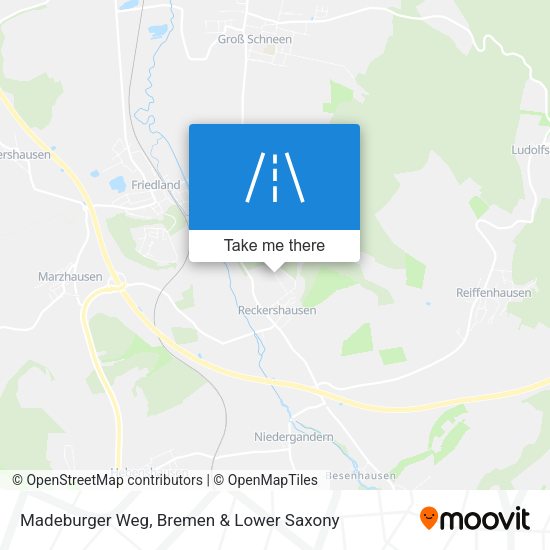 Madeburger Weg map