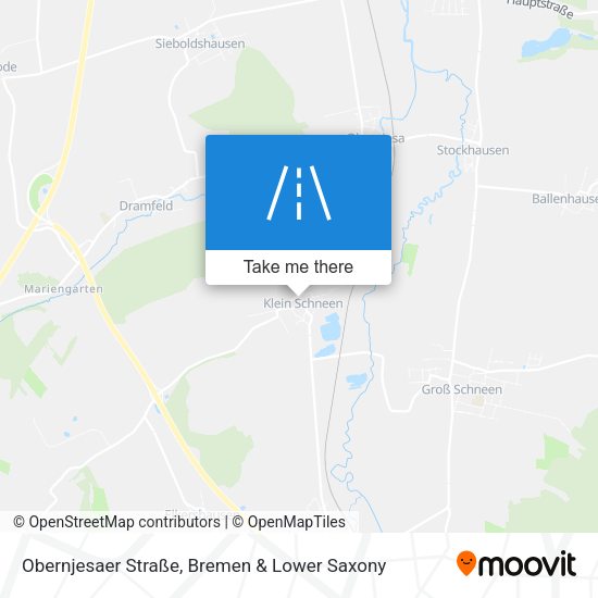 Obernjesaer Straße map