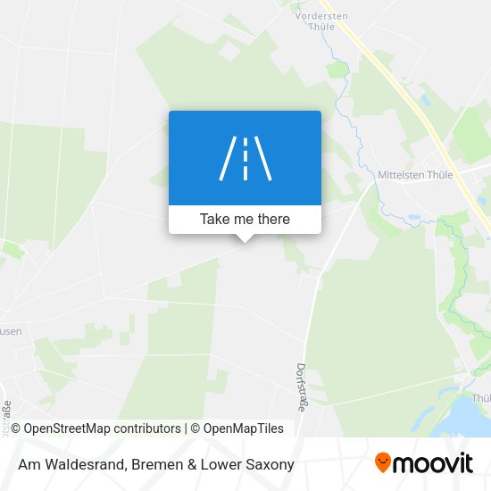 Am Waldesrand map