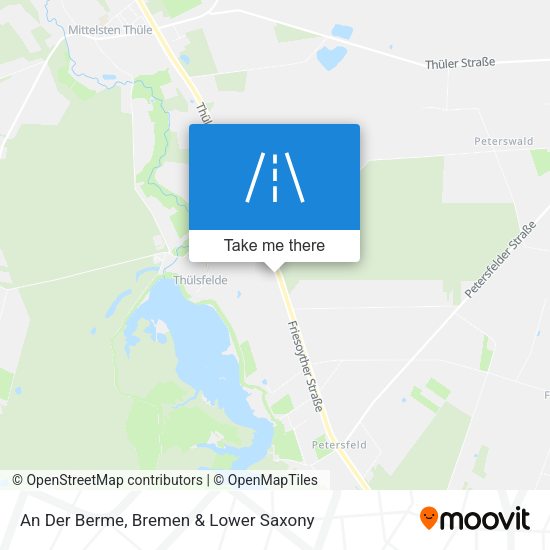 An Der Berme map
