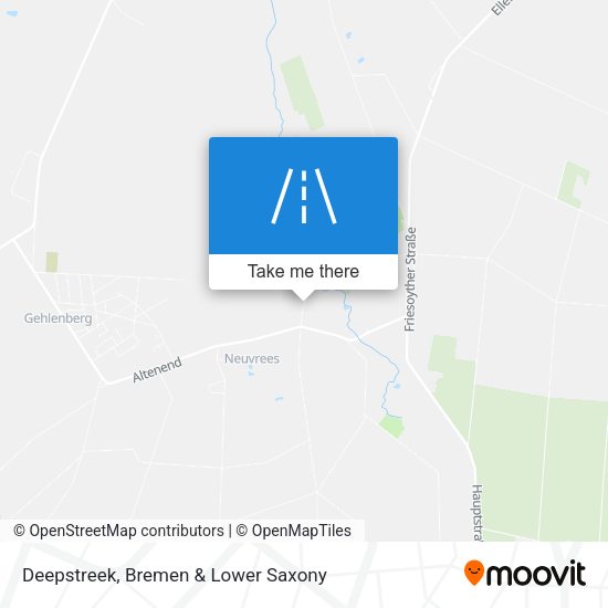 Deepstreek map