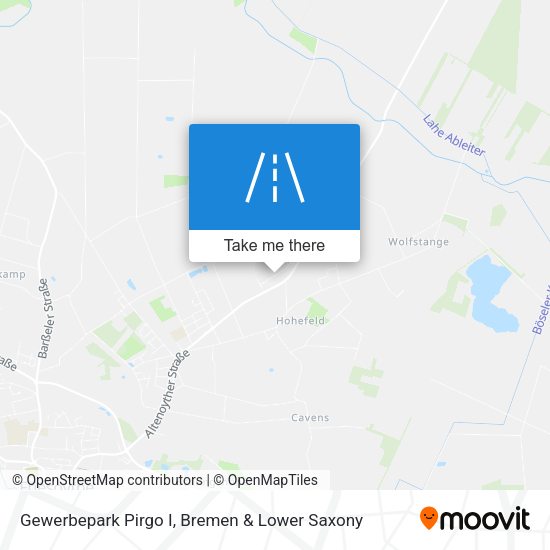 Gewerbepark Pirgo I map