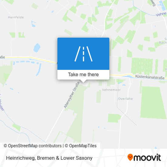 Heinrichweg map