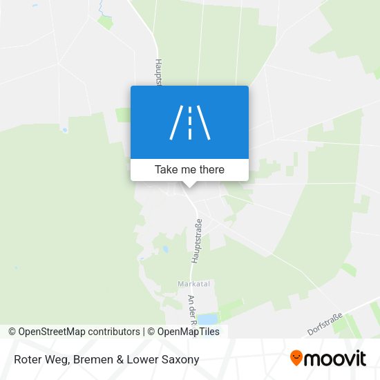 Roter Weg map