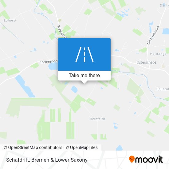 Schafdrift map