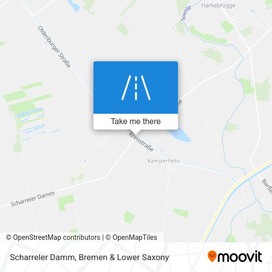 Scharreler Damm map