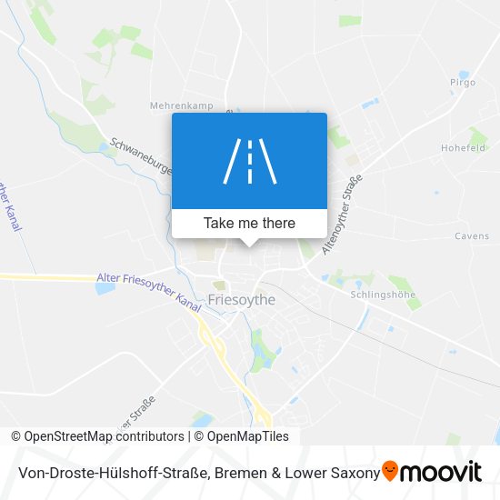 Von-Droste-Hülshoff-Straße map