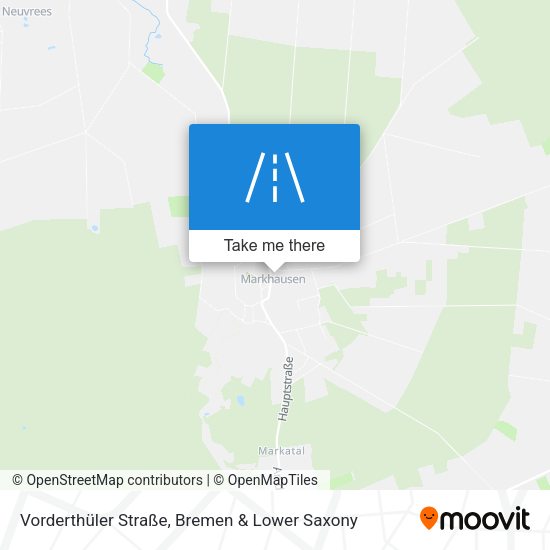 Vorderthüler Straße map