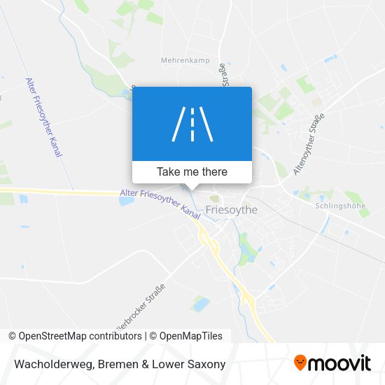 Wacholderweg map