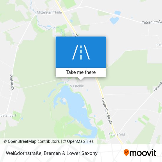 Weißdornstraße map