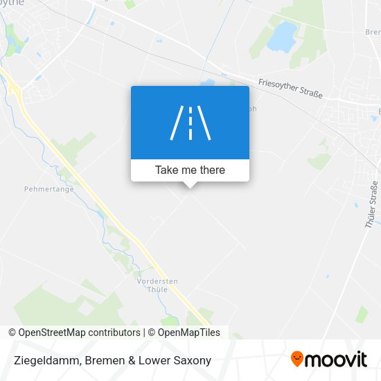 Ziegeldamm map