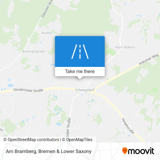 Am Bramberg map