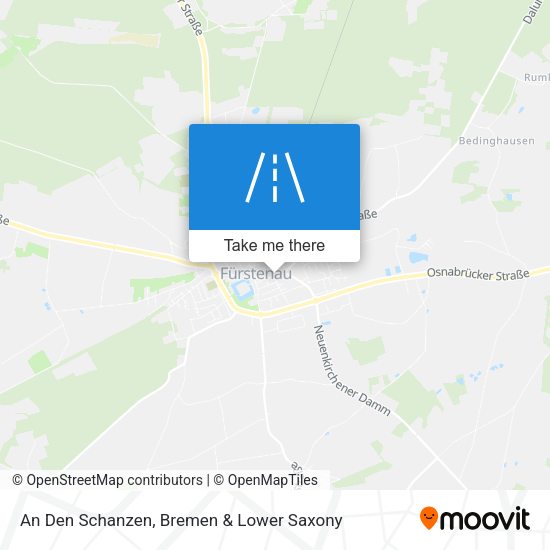 An Den Schanzen map