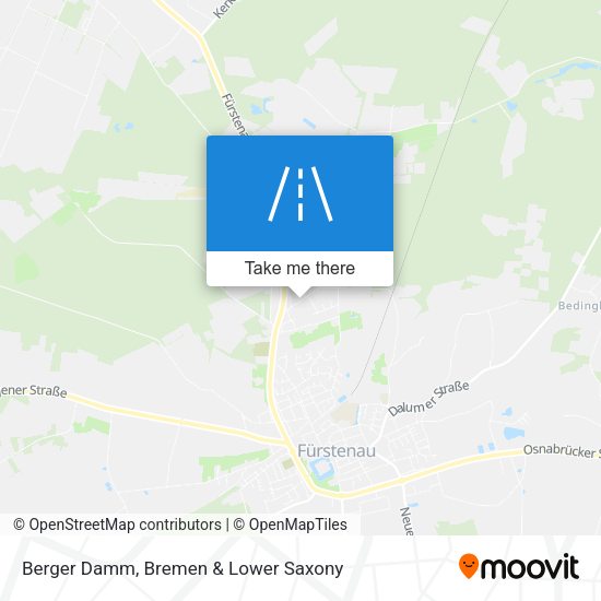 Berger Damm map
