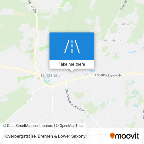 Overbergstraße map