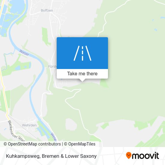 Kuhkampsweg map