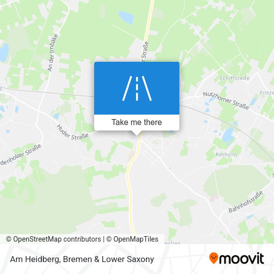Am Heidberg map
