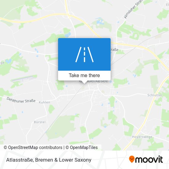 Atlasstraße map