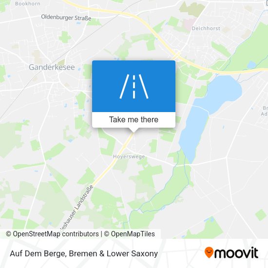Auf Dem Berge map