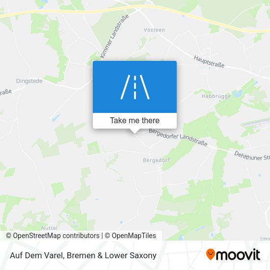 Auf Dem Varel map