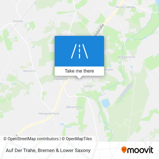 Auf Der Trahe map