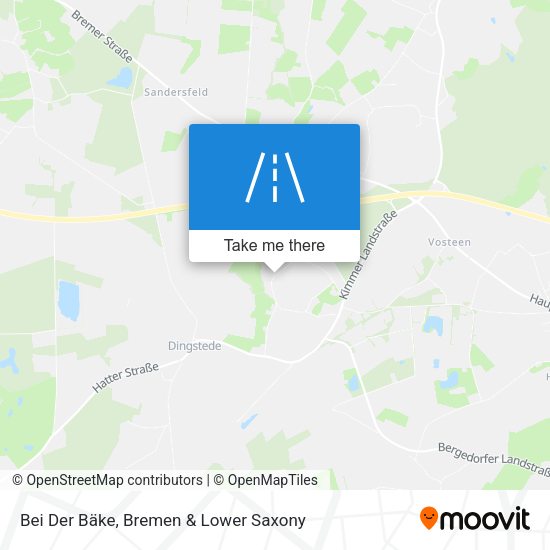 Bei Der Bäke map